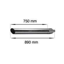 Ladda upp bild till gallerivisning, Kalinski Slipon Ljuddämpare Yamaha Midnight Star 1300, V-Star 1300, Stratoliner 1300