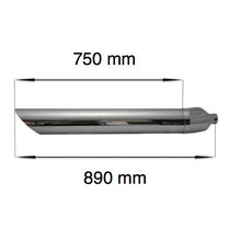 Ladda upp bild till gallerivisning, Kalinski Slipon Ljuddämpare Yamaha Midnight Star 1300, V-Star 1300, Stratoliner 1300