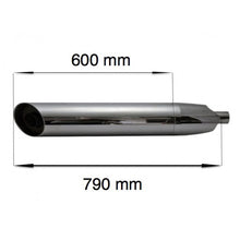 Ladda upp bild till gallerivisning, Kalinski Slipon Ljuddämpare Yamaha Midnight Star 1300, V-Star 1300, Stratoliner 1300