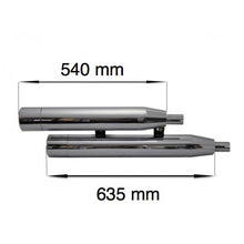 Ladda upp bild till gallerivisning, Kalinski Slipon Ljuddämpare Yamaha Drag Star 1100 , V Star till årsmodell 2003