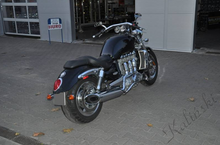 Ladda upp bild till gallerivisning, Kalinski Slipon singel Ljuddämpare TRIUMPH Rocket III Touring
