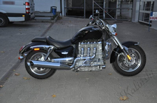 Ladda upp bild till gallerivisning, Kalinski Slipon singel Ljuddämpare TRIUMPH Rocket III Touring
